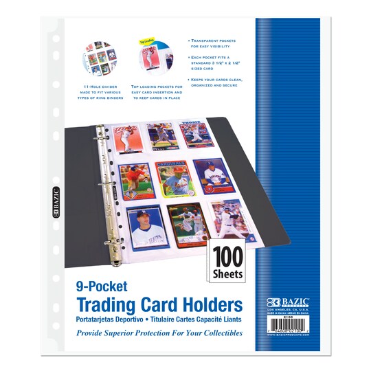 michaels card binder Monster - 4 Pocket Trading Album The small size makes it easy to carry in a backpack or purse Trading Card Binder with 9-Pocket